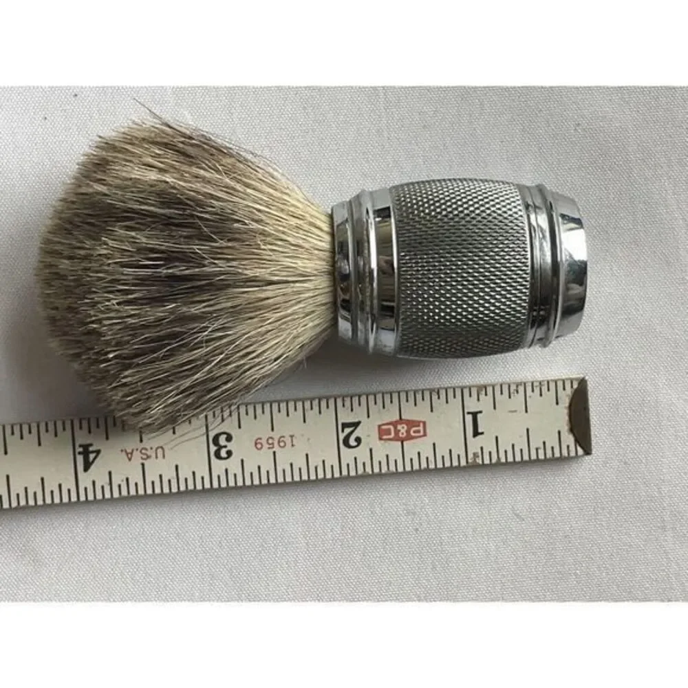 Gillette Art of Shaving Fusion Chrome Collection Fine‎ Tip Brush